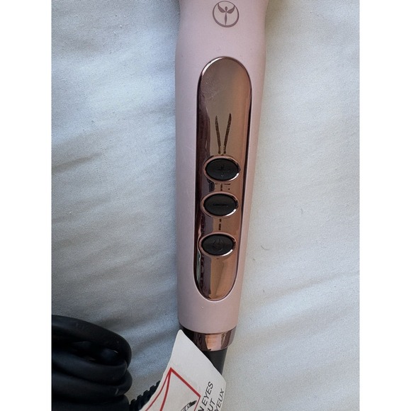 L'ange Le Vite Hairbrush Straightener in Blush - Picture 3 of 5